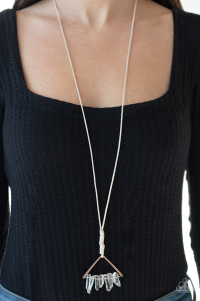 Paparazzi Raw Talent - Rose Gold Necklace