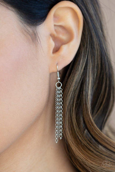 Paparazzi Wish Upon a ROCK STAR - Silver Necklace