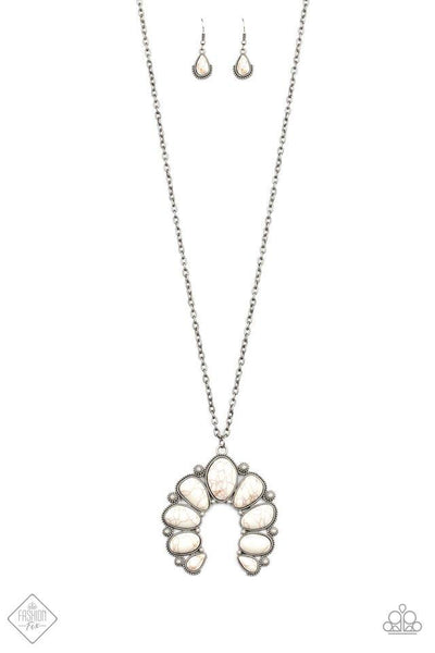 Paparazzi Stone Monument - White