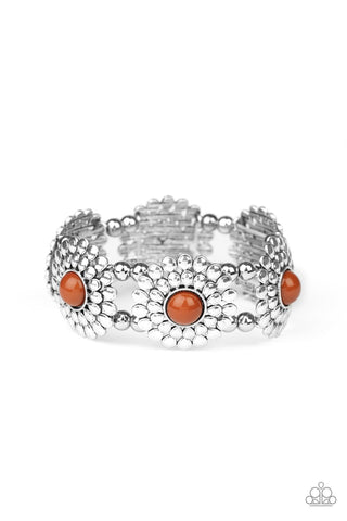 Paparazzi Bountiful Blossoms - Brown
