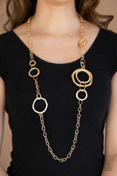 Paparazzi Amped Up Metallics - Gold