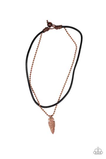 Paparazzi Arrowhead Anvil - Copper