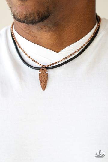 Paparazzi Arrowhead Anvil - Copper