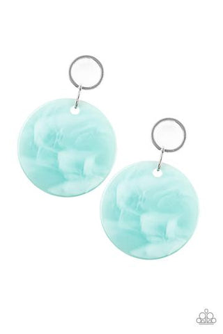Paparazzi Beach Bliss - Blue Earrings