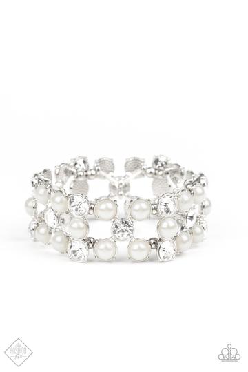 Paparazzi Diamonds and Debutantes - White