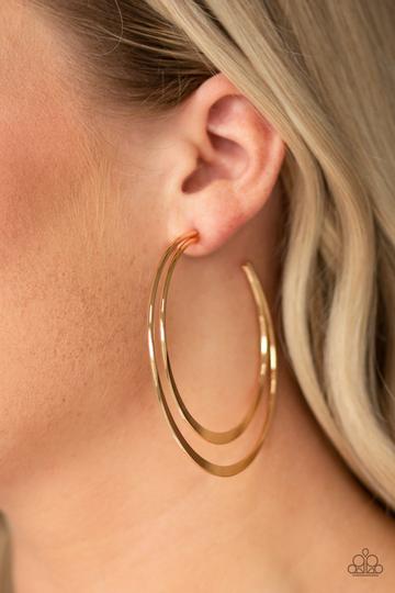 Paparazzi Last HOOP-rah - Gold