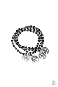 Paparazzi Plant A Tree - Black Bracelet