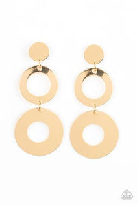 Paparazzi Pop Idol - Gold Earrings