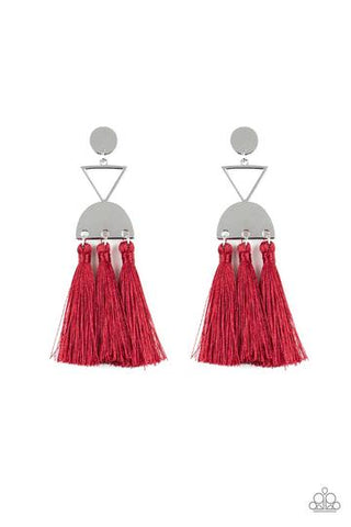 Paparazzi Tassel Trippin' - Red