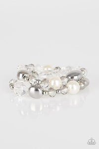 Paparazzi Downtown Dazzle - White