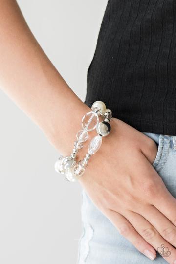 Paparazzi Downtown Dazzle - White