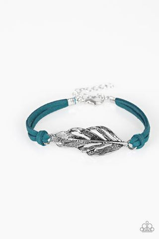 Paparazzi Faster Than FLIGHT - Blue Bracelet