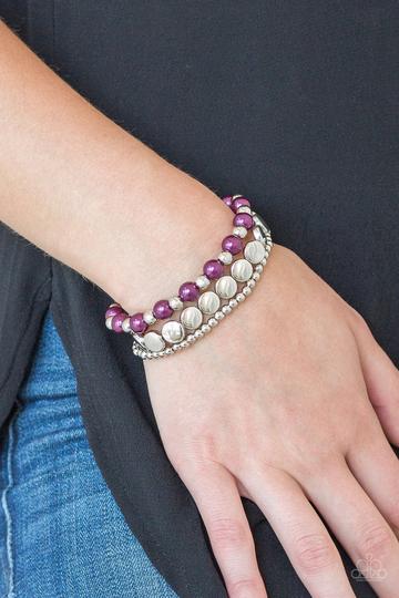 Paparazzi Girly Girl Glamour - Purple