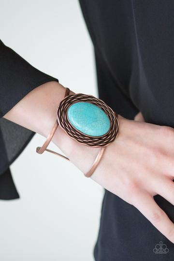 Paparazzi One For The RODEO - Copper Bracelet