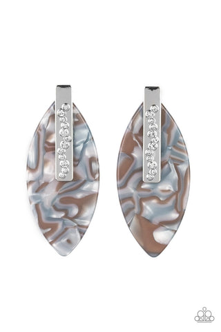 Paparazzi Maven Mantra - Multi (Silver) Earrings
