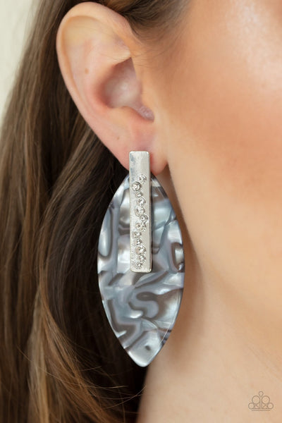 Paparazzi Maven Mantra - Multi (Silver) Earrings