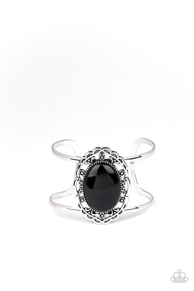 Paparazzi Vibrantly Vibrant - Black Bracelet