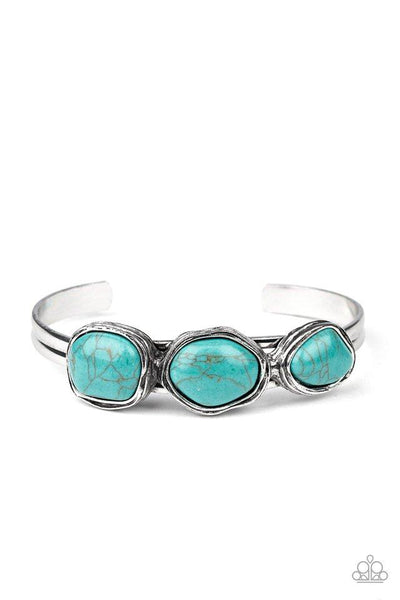 Paparazzi Stone Shop - Blue Bracelet