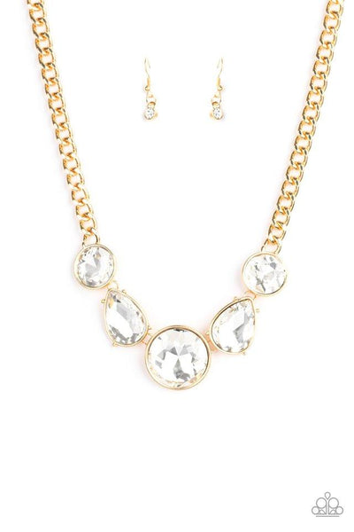 Paparazzi All The World's My Stage - Gold Necklace