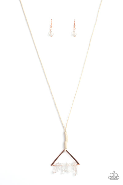Paparazzi Raw Talent - Copper Necklace
