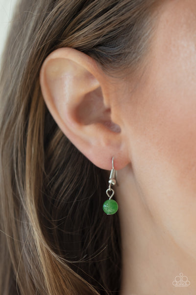 Paparazzi Dewy Desert - Green Necklace