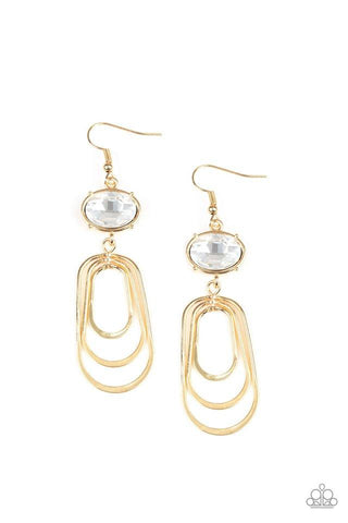 Paparazzi Drop-Dead Glamorous - Gold