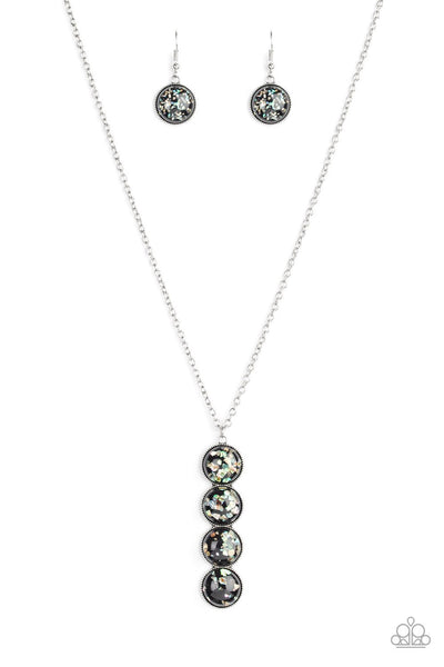 Paparazzi Confetti and Cocktails - Black Necklace