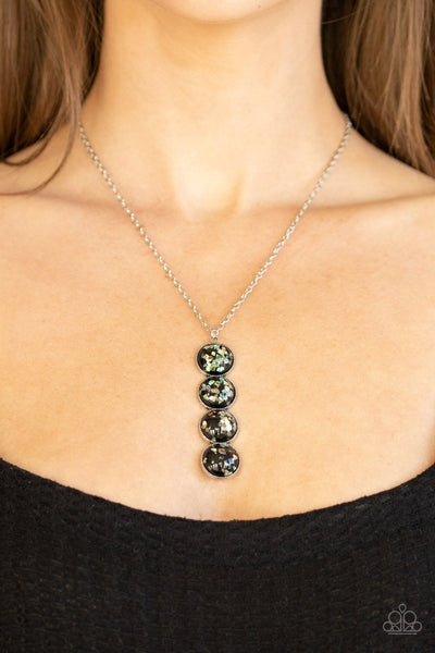 Paparazzi Confetti and Cocktails - Black Necklace