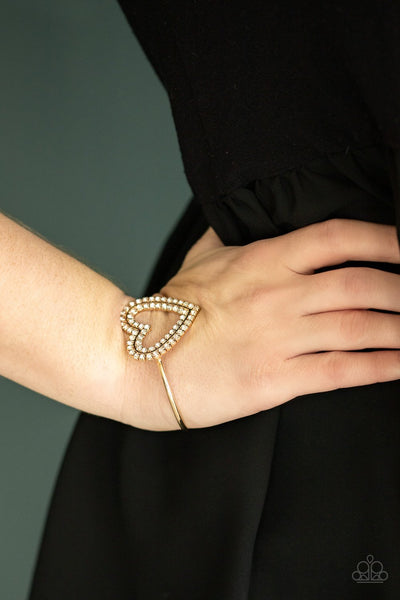 Paparazzi Heart Opener - Gold