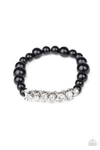 Paparazzi Traffic-Stopping Sparkle - Black BraceletP9RE-BKXX-266XX