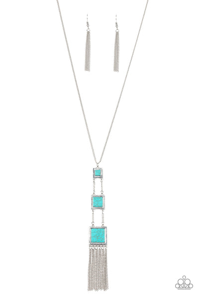 Paparazzi This Land Is Your Land - Blue Necklace