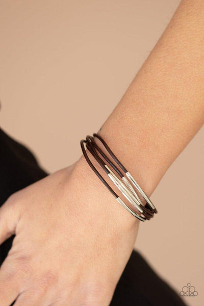 Paparazzi Power CORD - Brown