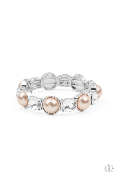 Paparazzi Elegant Entertainment - Brown Bracelet
