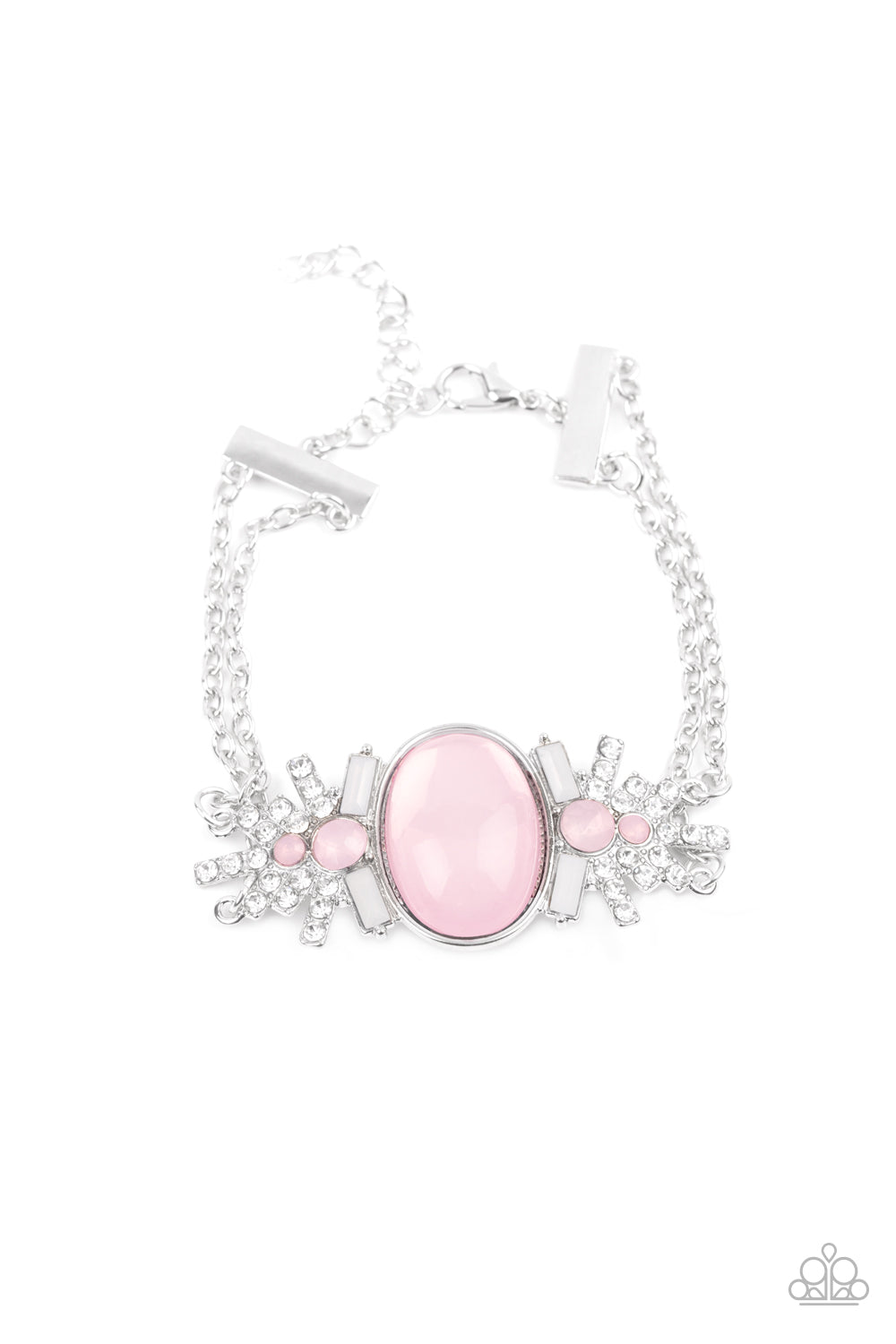 Paparazzi Brilliantly Boho - Pink Bracelet