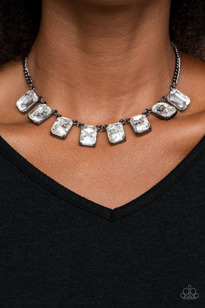 Paparazzi After Party Access - Black Necklace
