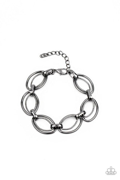 Paparazzi Simplistic Shimmer - Black Bracelet