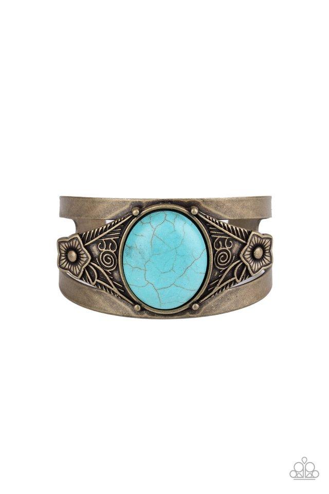 Paparazzi Desert Nature - Brass Bracelet
