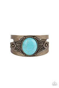 Paparazzi Desert Nature - Brass Bracelet