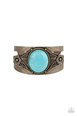 Paparazzi Desert Nature - Brass Bracelet