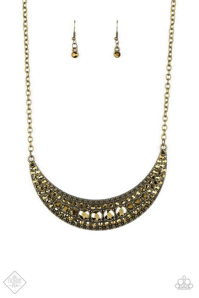 Paparazzi Moon Child Magic - Brass