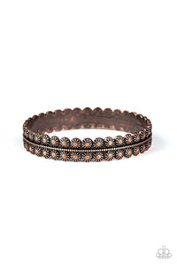Paparazzi Rustic Relic - Copper Bracelet