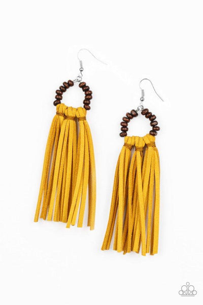 Paparazzi Easy To PerSUEDE - Yellow