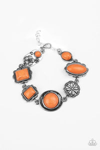 Paparazzi Gorgeously Groundskeeper - Orange Bracelet