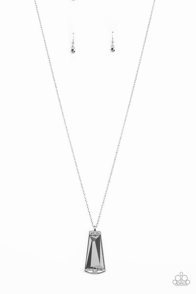 Paparazzi Empire State Elegance - Silver Necklace