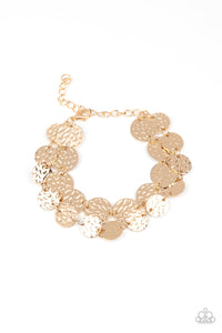 Paparazzi Rooted To The SPOTLIGHT - Gold Bracelet
