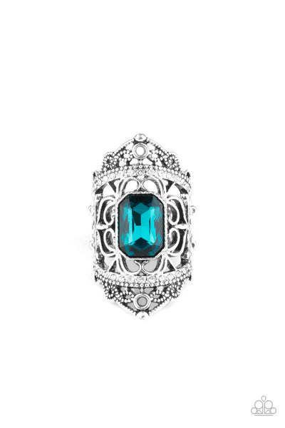 Paparazzi Undefinable Dazzle - Blue Ring