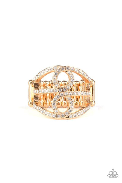 Paparazzi Fabulously Frosted - Gold