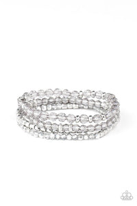 Paparazzi Crystal Crush - Silver