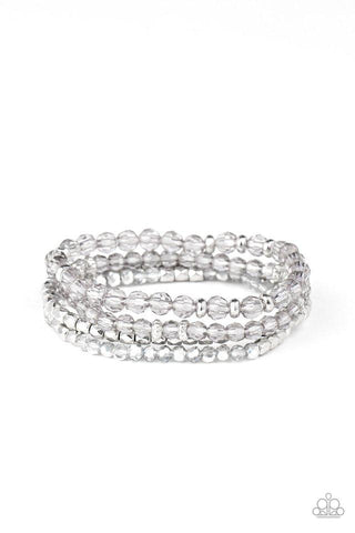 Paparazzi Crystal Crush - Silver