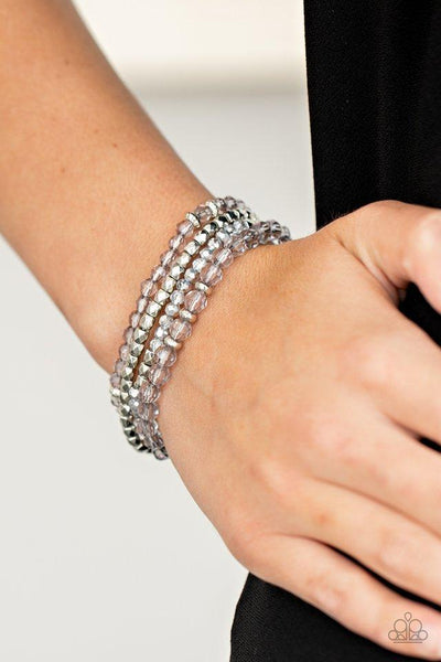 Paparazzi Crystal Crush - Silver